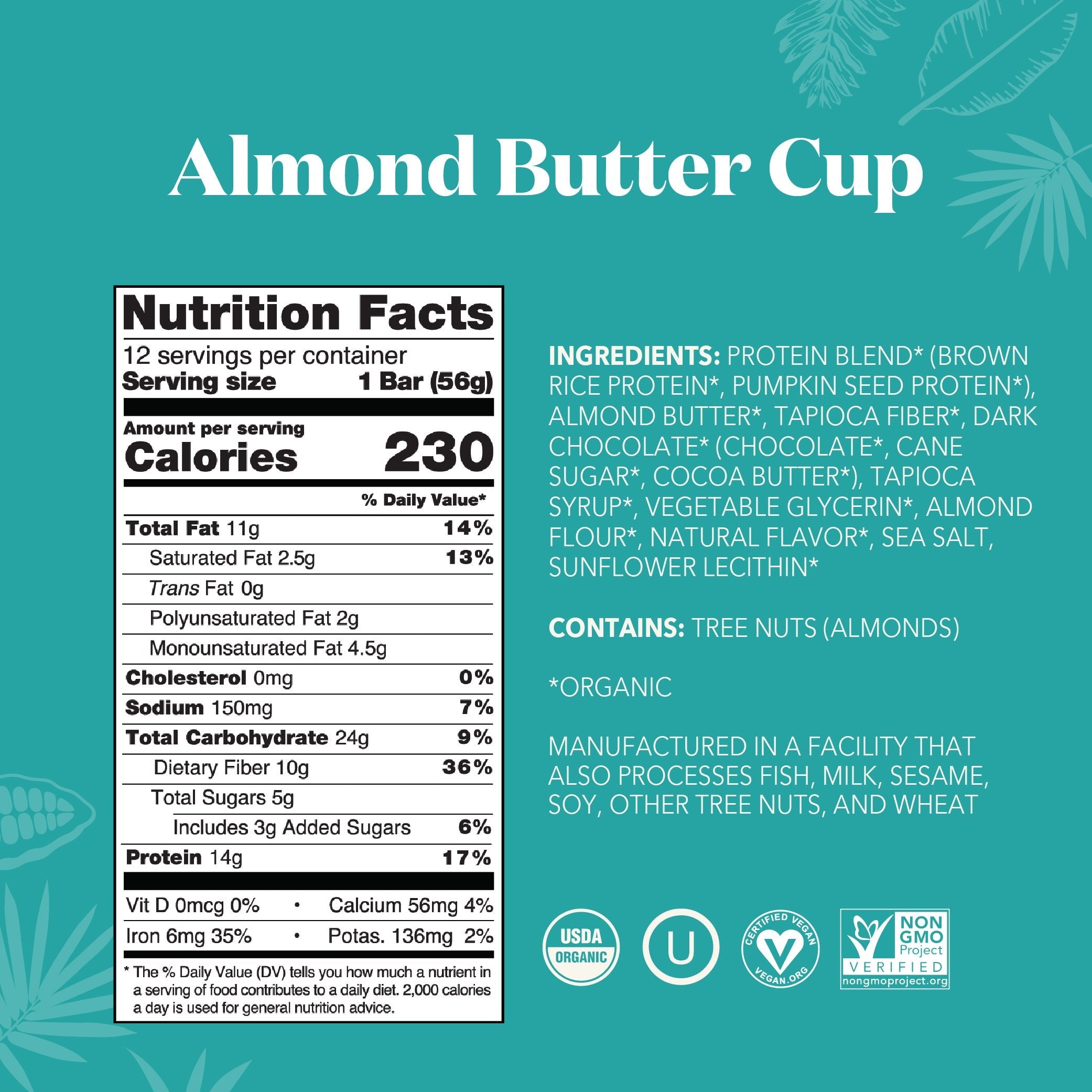 Almond Butter Cup - Protein Bars - Image 3