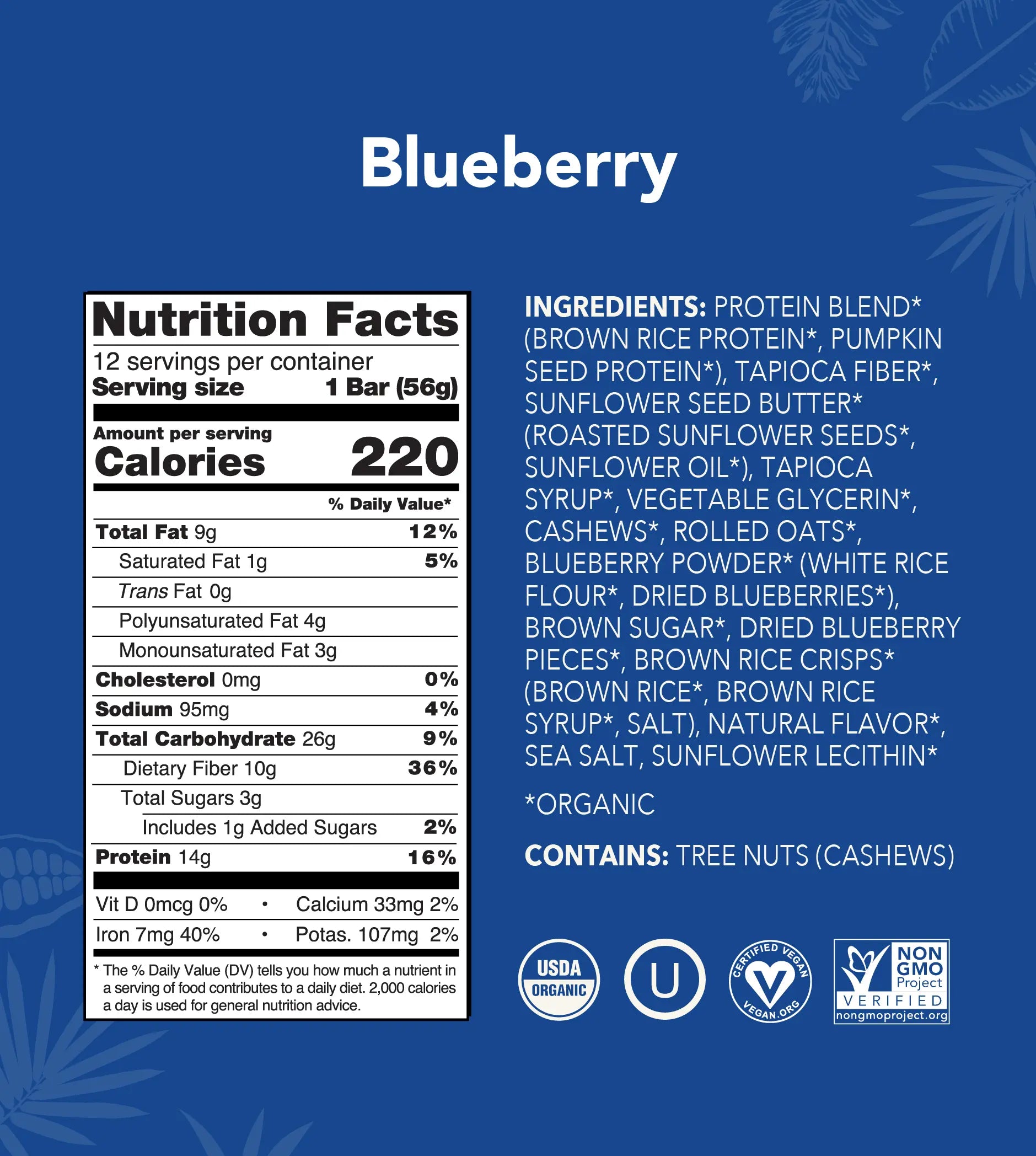 Blueberry - Protein Bars - Image 3