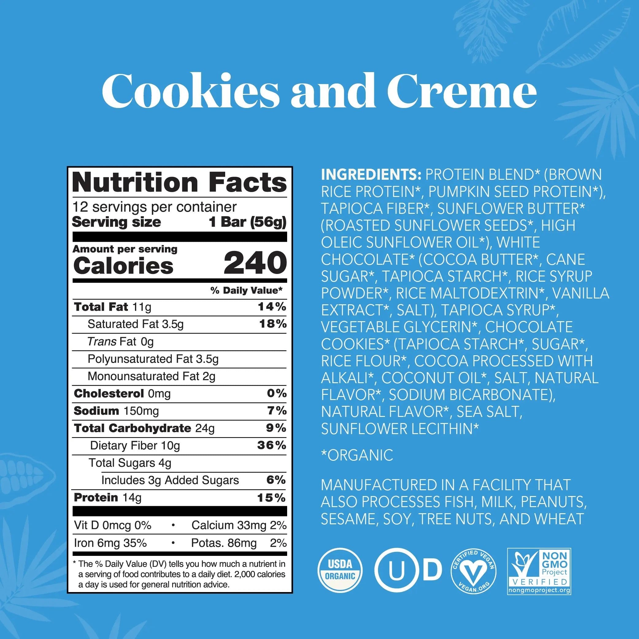 Cookies and Creme - Protein Bars - Image 4