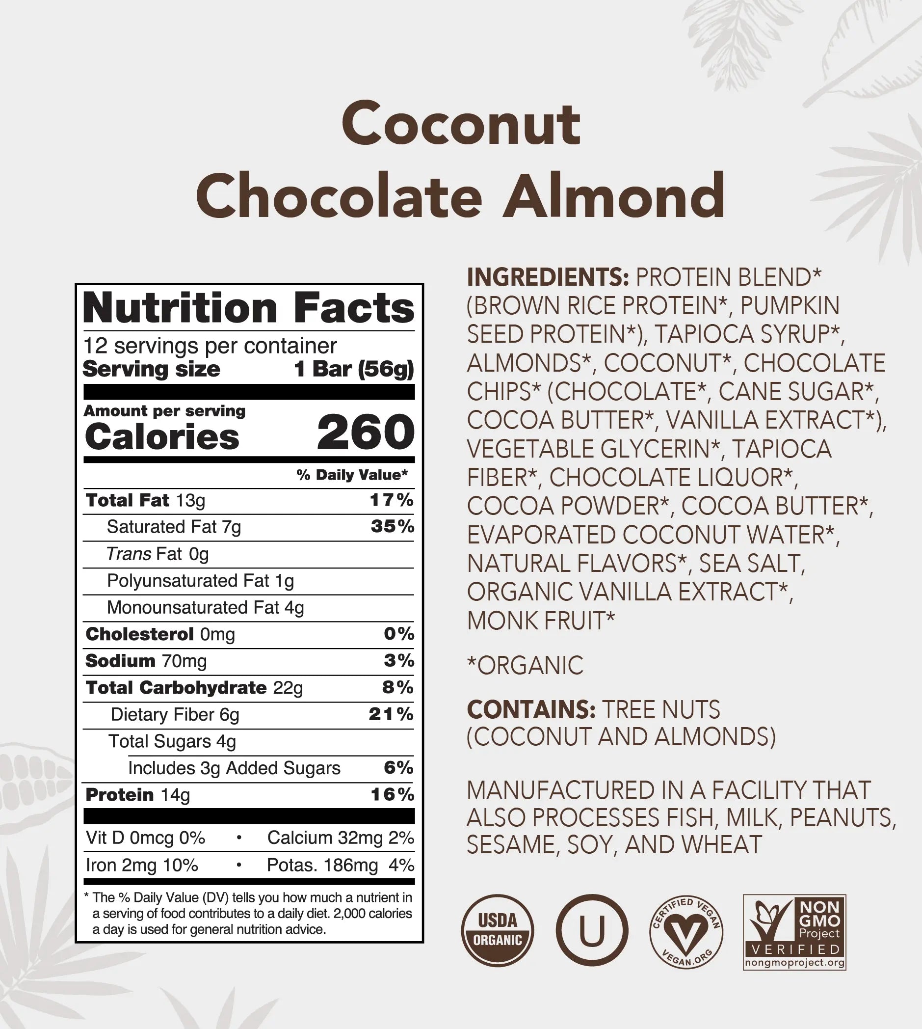 Coconut Chocolate Almond - Protein Bars - Image 3